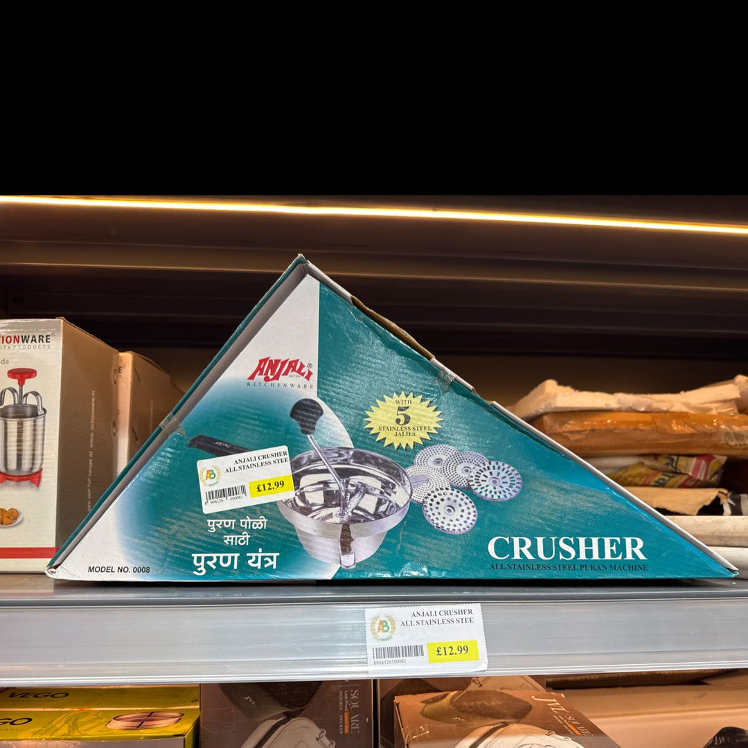 Anjali Crusher All Stainless Steel Puran Machine - Each - ANJALI