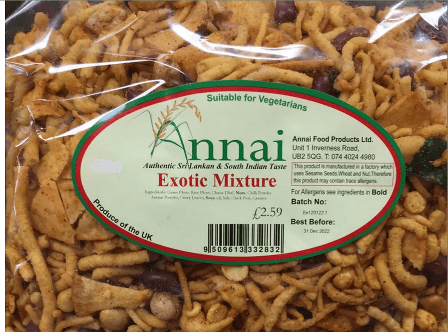 ANNAI HOT EXOTIC MIXTURE - 325G - ANNAI