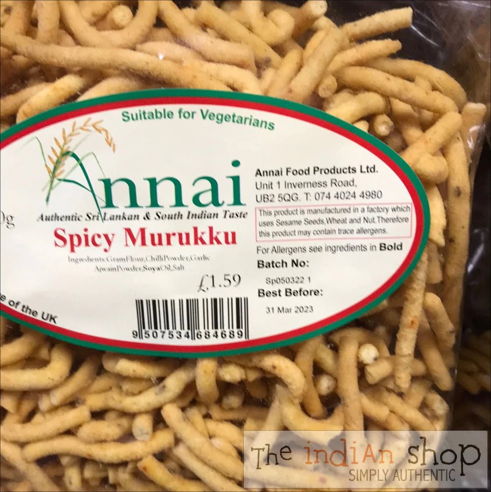 ANNAI SPICY MURUKKU - 160G - ANNAI