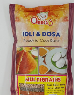 ANNA'S MULTIGRAIN IDLI & DOSA MIX - 1KG - ANNA'S