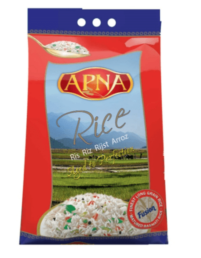 APNA LONG GRAIN BASMATI RICE - 2KG - APNA