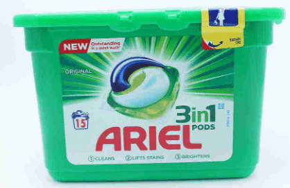 ARIEL 3 IN 1 LIQUITABS BIO PODS REGULAR - 15S - ARIEL