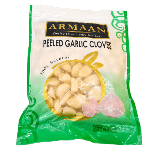 ARMAAN PEELED GARLIC CLOVES - 400G - LAGC