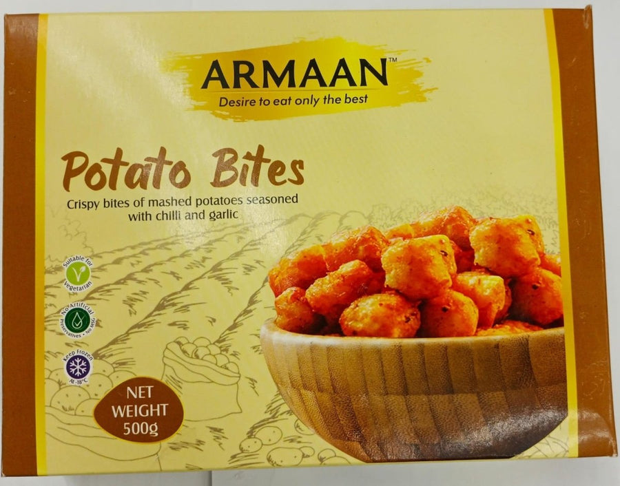 ARMAAN POTATO BITES - 500G - Branded