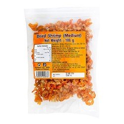 ASEAN SEAS DRIED SHRIMP MEDIUM - 100G - ASEAN SEAS