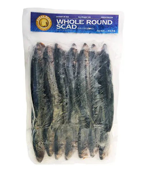 ASEAN SEAS FROZEN WHOLE ROUND SCAD (GALUNGGONG) - 1KG - ASEAN SEAS