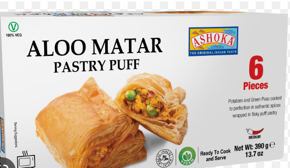 ASHOKA ALOO MATAR PASTRY PUFF - 390G - ASHOKA