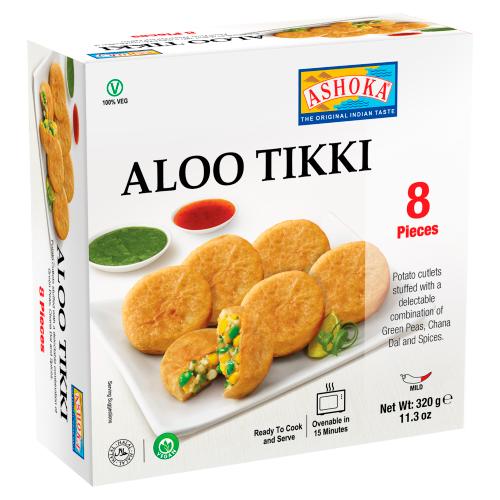 ASHOKA ALOO TIKKI (8 PIECES) - 320G - ASHOKA