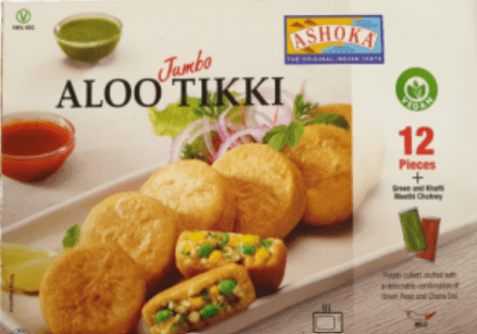 ASHOKA ALOO TIKKI JUMBO 12PCS - 920G - ASHOKA