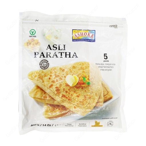 ASHOKA ASLI PLAIN PARATHA (5 PIECES) - 400G - ASHOKA