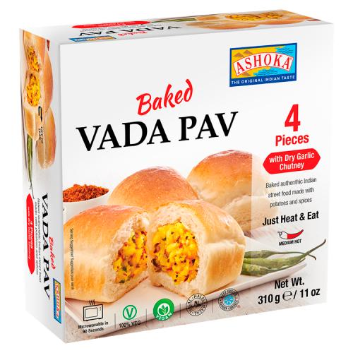 ASHOKA BAKED VADA PAV (4 PIECES) - 310G - ASHOKA