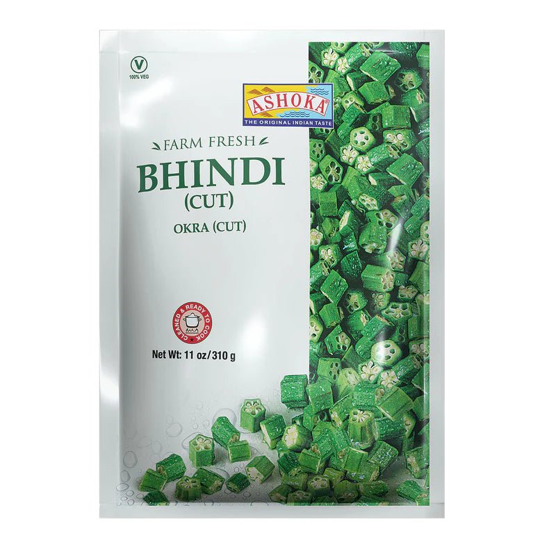 ASHOKA BHINDI (OKRA) CUT FROZEN - 310G - ASHOKA