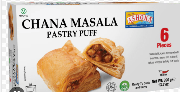 ASHOKA CHANA MASALA PASTRY PUFF - 390G - ASHOKA