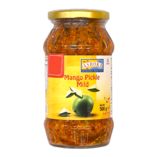 ASHOKA MILD MANGO PICKLE - 500G - ASHOKA