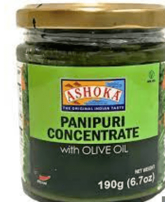 ASHOKA PANI PURI CONCENTRATE WITH OLIVE OIL - 190G - ASHOKA