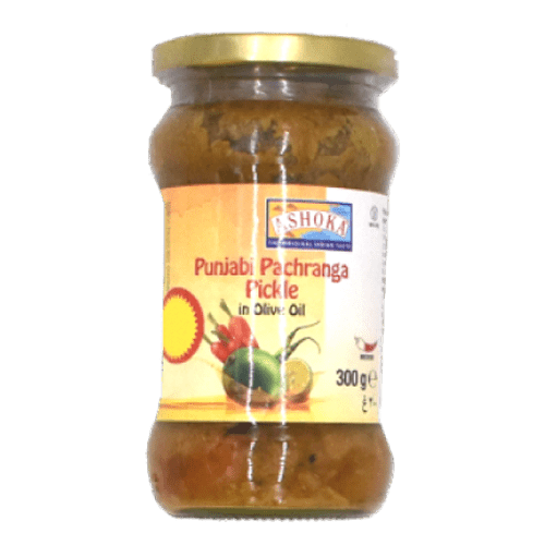 ASHOKA PUNJABI PACHRANGA IN OLIVE OIL - 300G - ASHOKA