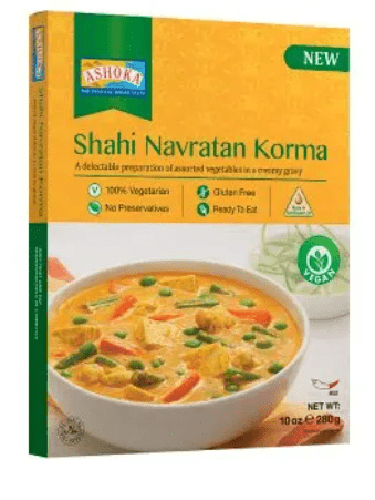 ASHOKA SHAHI NAVRATAN KORMA (VEGAN) - 280G - ASHOKA