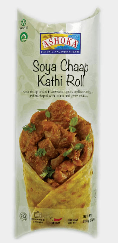 ASHOKA SOYA CHAAP KATHI ROLL - 200G - ASHOKA