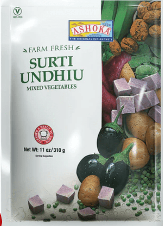 ASHOKA SURTI UNDHIU (MIXED VEGETABLE) - 310G - ASHOKA