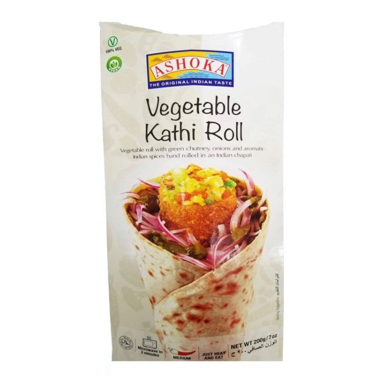 ASHOKA VEGETABLE KATHI ROLL - 200G - ASHOKA