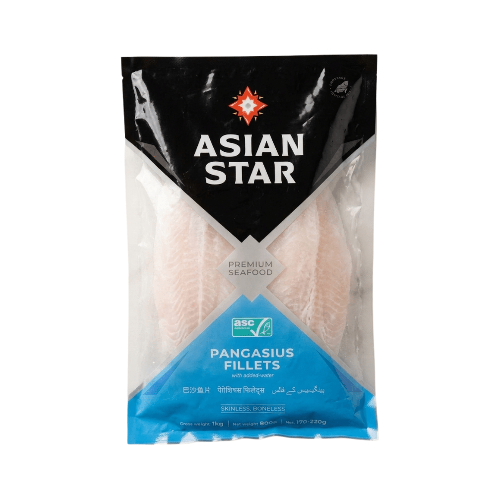 Asian Star Pangasius Fillets - 800g - ASIANSTAR