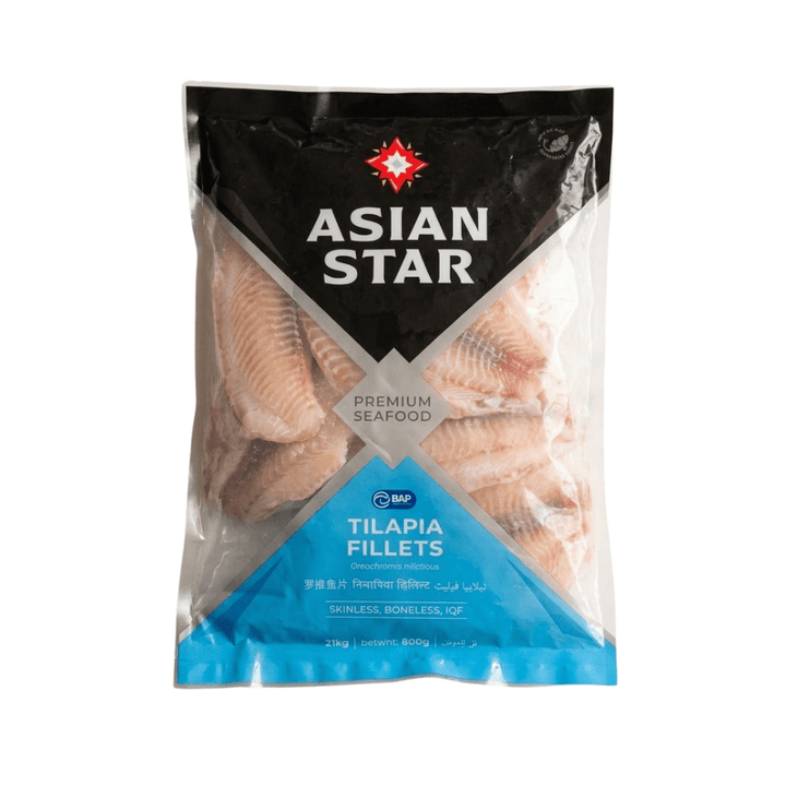 Asian Star Tilapia Fillets - 800g - ASIANSTAR