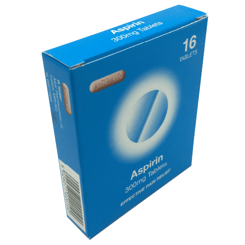 ASPAR GSL ASPIRIN TABS - 16PK - ASPAR