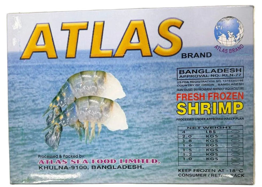 Atlas Brand Hlso Fresh Frozen Shrimp - 700g - ATLAS