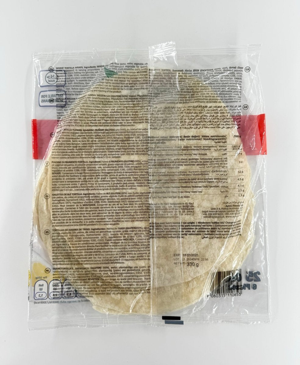 AYCAN TORTILLA (DURUM EKMEGI) - 25CM - AYCAN