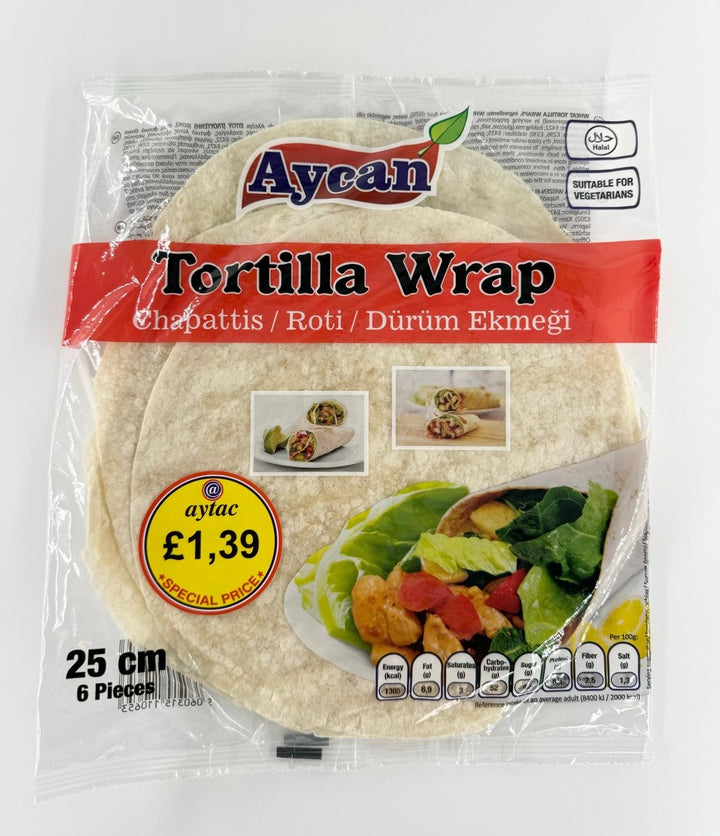 AYCAN TORTILLA (DURUM EKMEGI) - 25CM - AYCAN