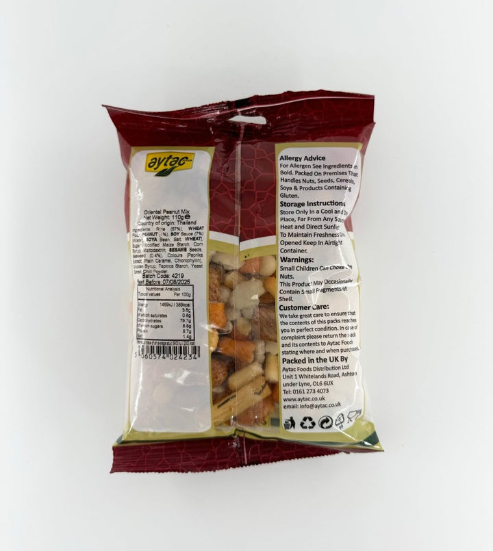 AYTAC ORIENTAL PEANUT CRACKER MIX (NUT BAG) - 110G - AYTAC