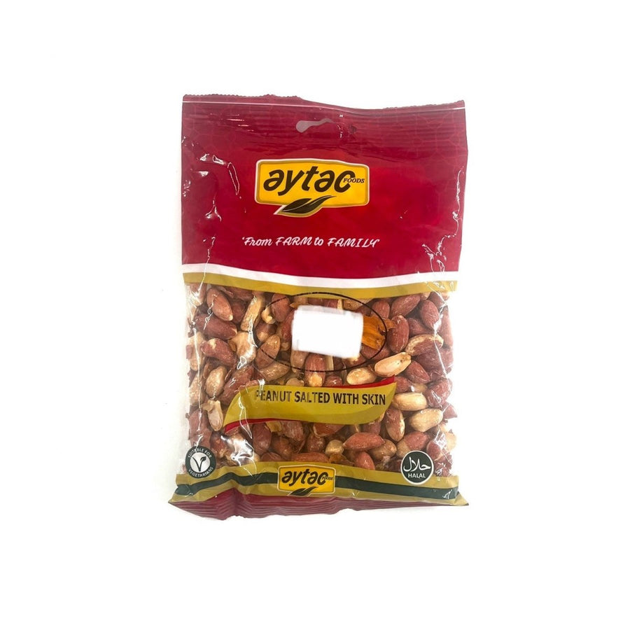 AYTAC PEANUT SALTED WITH SKIN (NUT BAG) - 180G - AYTAC