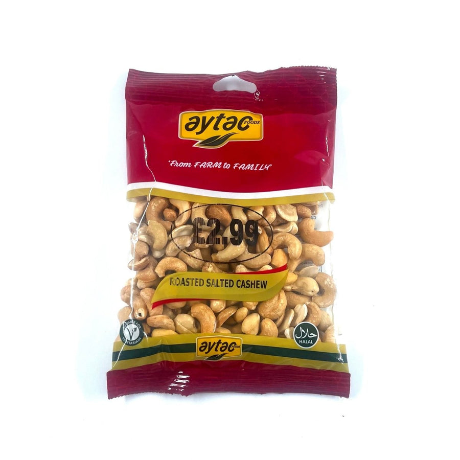 AYTAC ROASTED SALTED CASHEW (NUT BAG) - 180G - AYTAC