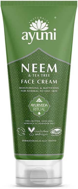 AYUMI NEEM & TEA TREE FACE CREAM - 100ML - AYUMI