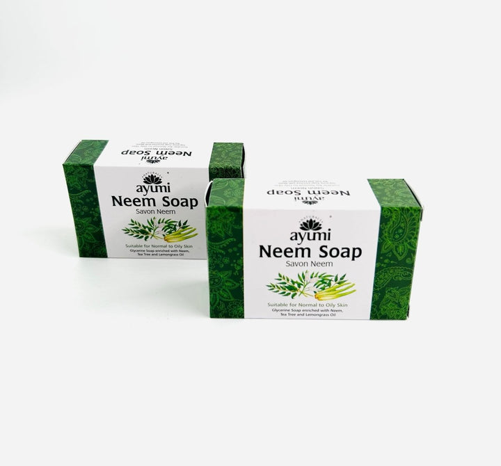 AYUMI NEEM & TEA TREE SOAP - 100GM - AYUMI