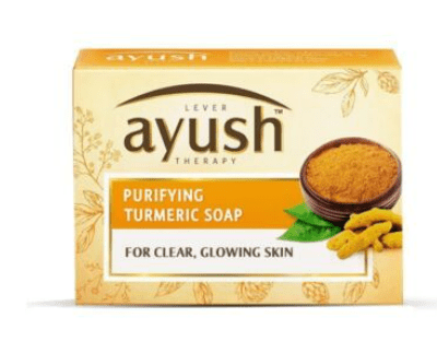 AYUSH PURIFYING TURMERIC SOAP - 100G - AYUSH