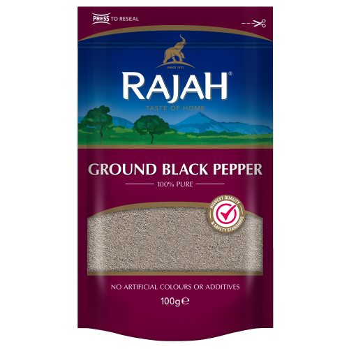 RAJAH GROUND BLACK PEPPER - 100G