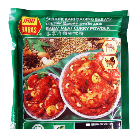 BABA'S MEAT CURRY POWDER - 250G - BABA'S