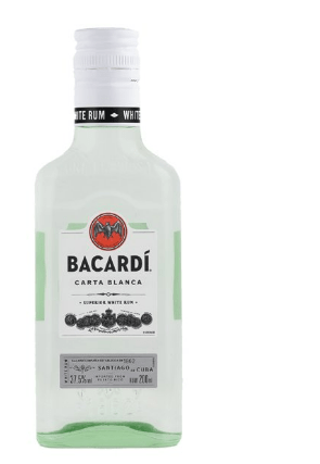 BACARDI CARTA BLANCA - 20CL - BACARDI