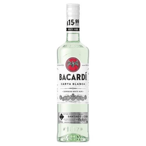 BACARDI CARTA BLANCA - 70CL - BACARDI