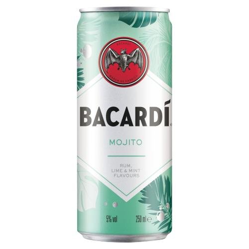 BACARDI MOJITO - 250ML - BACARDI