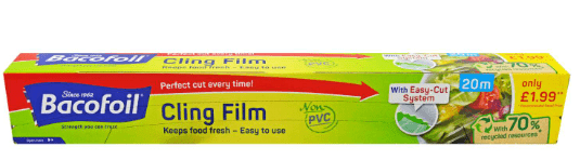 BACOFOIL CLING FILM PVC FREE - 20MTR - BACOFOIL