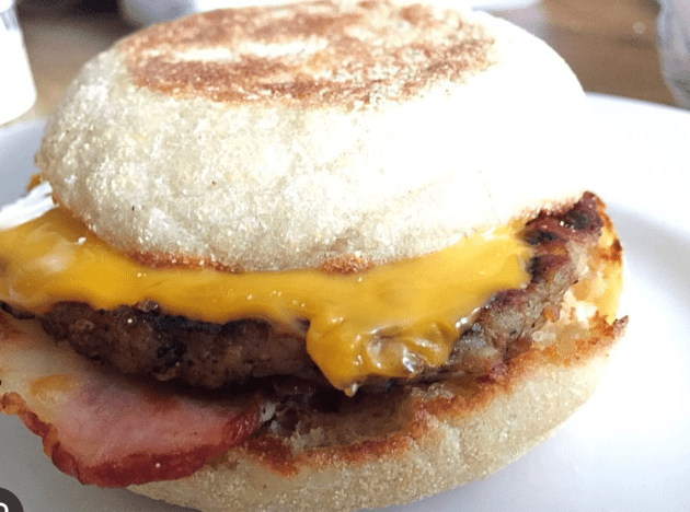 BACON & SAUSAGE MUFFIN - Branded