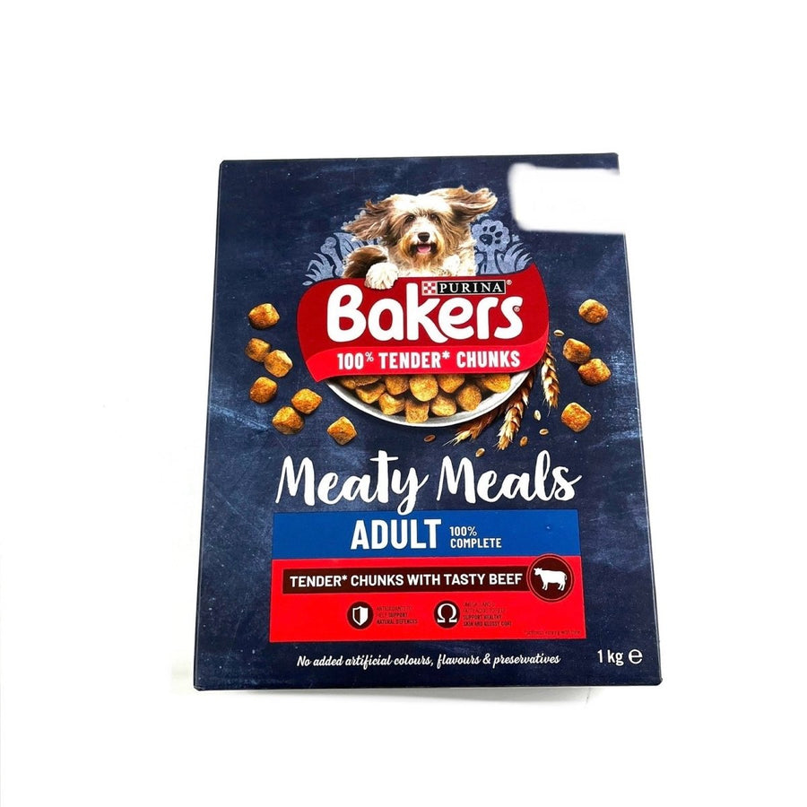 BAKERS MEATY MEAL COMPLETLY BEEF ADULT - 1KG - BAKERS