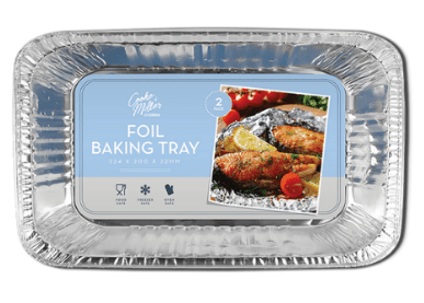 BAKING FOIL TRYS - 2 PACK - Branded