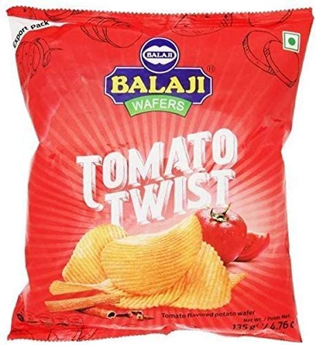 BALAJI TOMATO TWIST CRISPS - 135G - BALAJI