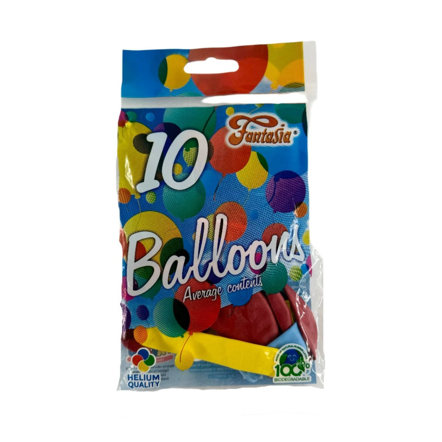 BALOONS PARTY PACK - 10PCS - Branded