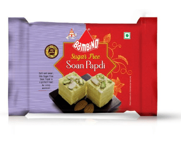 BAMBINO SUGAR FREE SOAN PAPDI – 200G - Branded