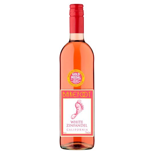 BAREFOOT WHITE ZINFANDEL - 75CL - BAREFOOT