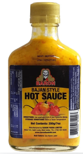 BARON BAJAN HOT SAUCE - 200ML - BARON